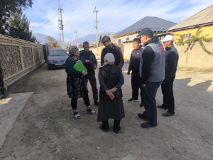 Токтогул шаарында мыйзамсыз курулуштардын чегин аныктоо иштери улантылууда