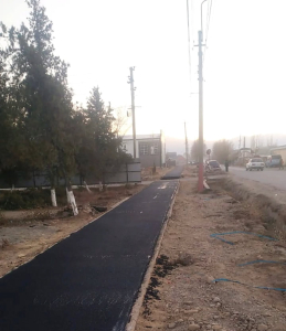 Токтогул шаарынын аймагында үлүштүк (дем берүүчү) гранттардын эсебинен инфратүзүмдүк долбоорлор ишке ашууда.