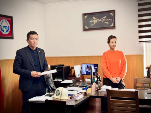 Токтогул шаарында ата-энесинин багуусунан ажыраган жана социалдык колдоого муктаж балдарга колдоо көрсөтүлдү.