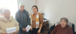 Токтогул  шаарынын мэриясы тарабынан 3- декабрь «Ден соолугунан мүмкүнчүлүгү чектелген адамдардын эл аралык күнүнө» карата   мүмкүнчүлүгү чектелген жарандарды колдоо ирээтинде 220 жаранга акчалай колдоо көрсөтүлдү.