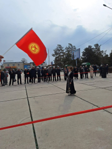 Токтогул шаардында мамлекеттик туу күнү белгиленди.